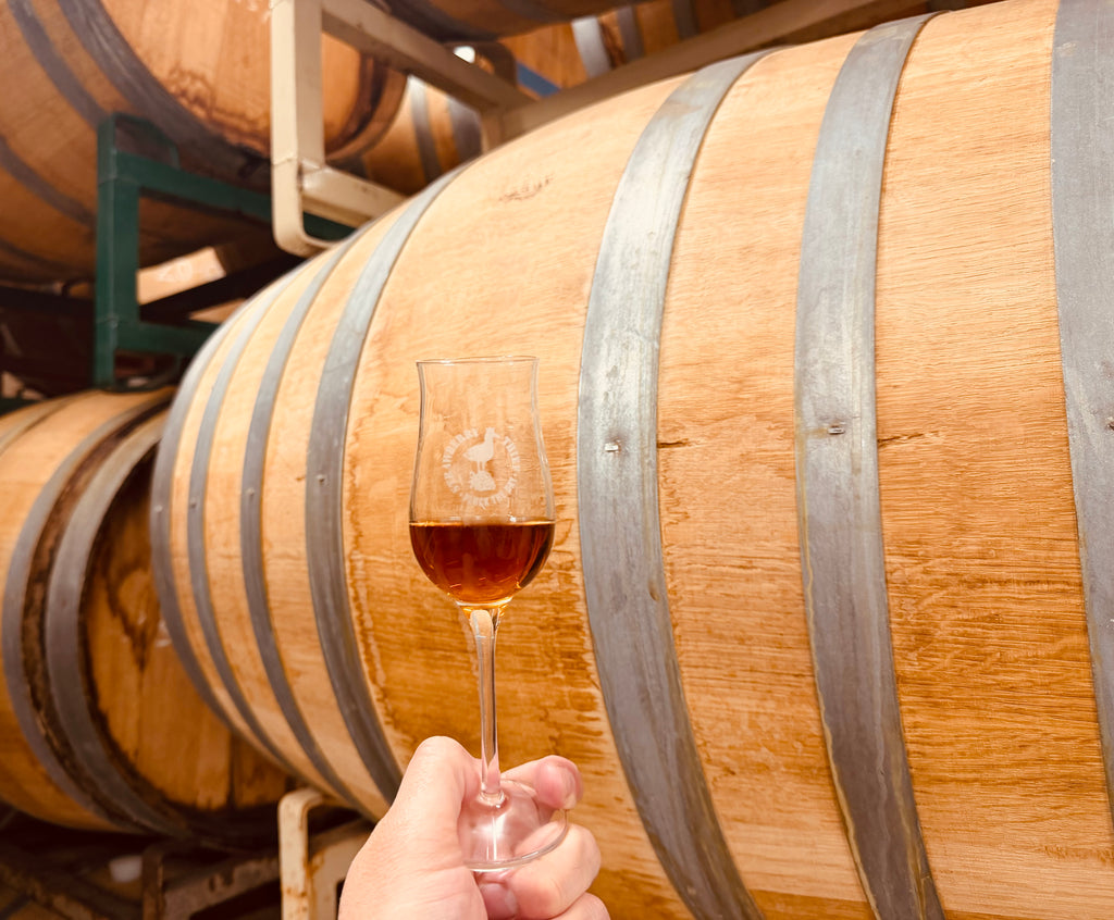 'Pluck the Day' Crystal Tasting Glass