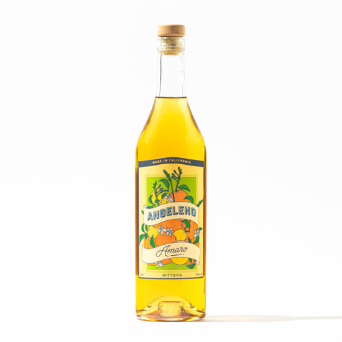Angeleno Amaro Bottle on White