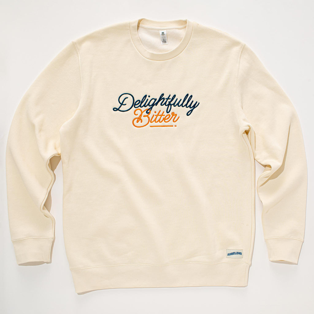 Angeleno (Delightfully Bitter) Embroidered Sweatshirt