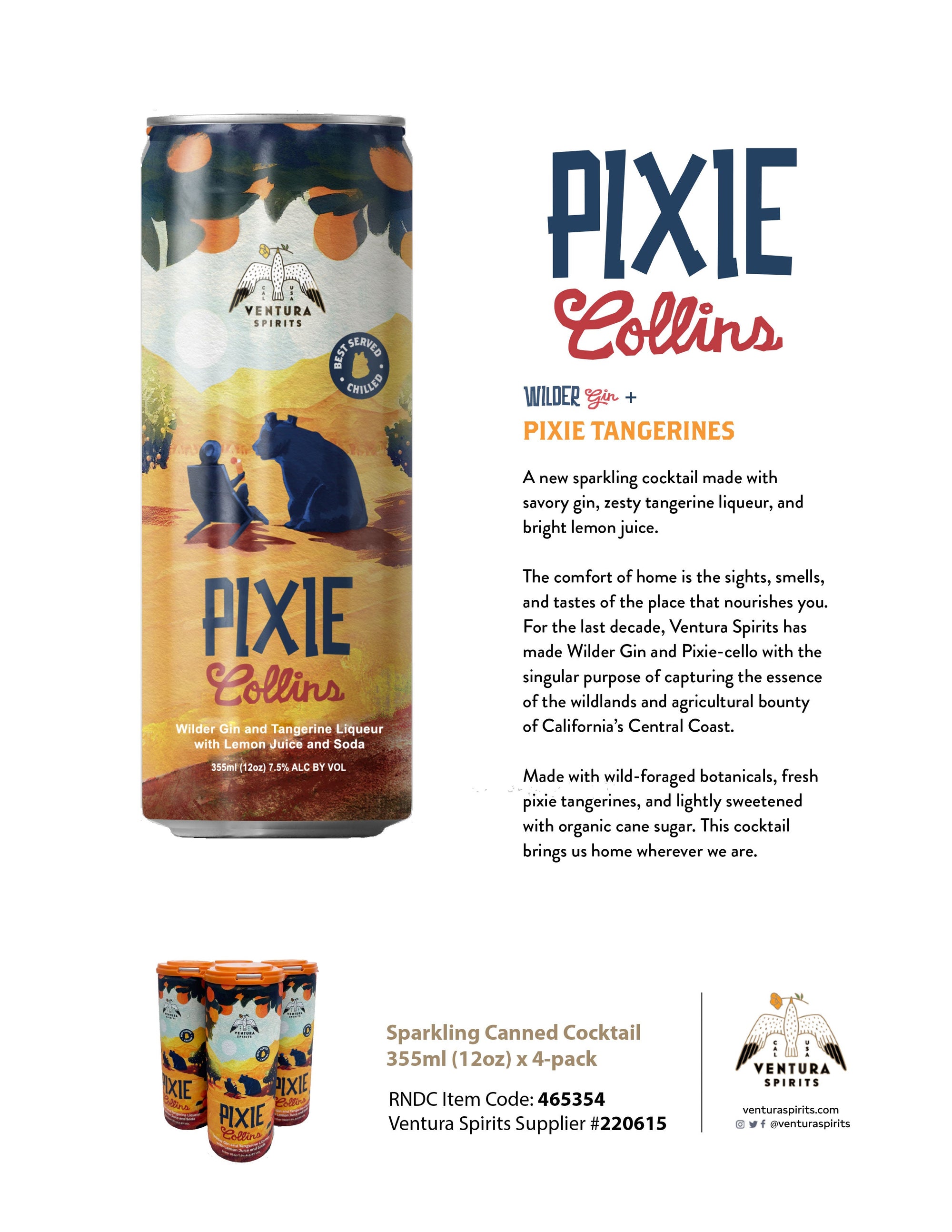 Pixie Collins Sell Sheet