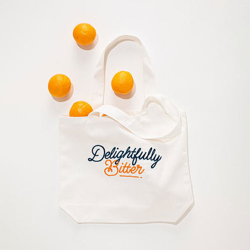 Angeleno (Delightfully Bitter) Embroidered Tote